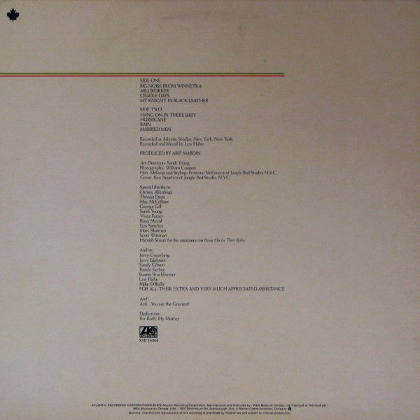 Bette Midler : Thighs And Whispers (LP, Album)