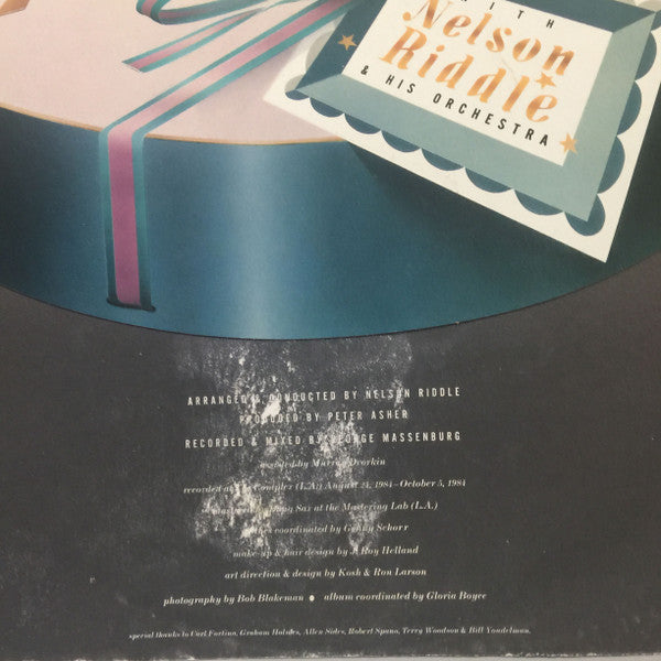 Linda Ronstadt With Nelson Riddle & His Orchestra* : Lush Life (LP, Album)