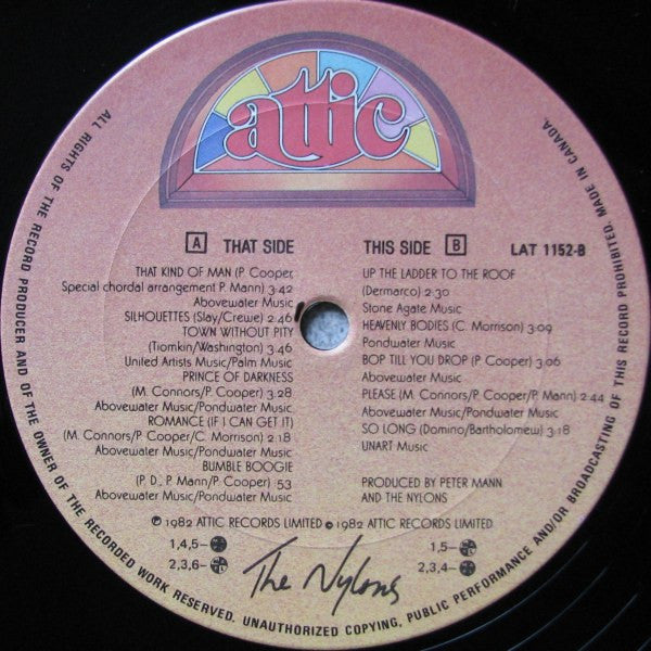 The Nylons : One Size Fits All (LP, Album)