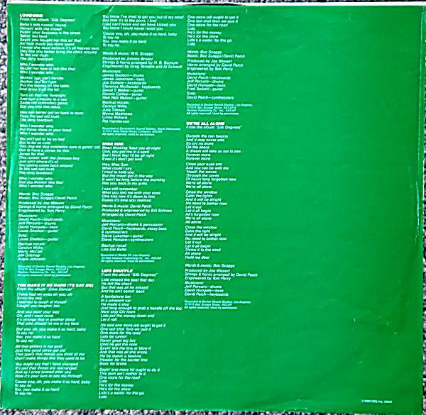 Boz Scaggs : Hits! (LP, Comp)