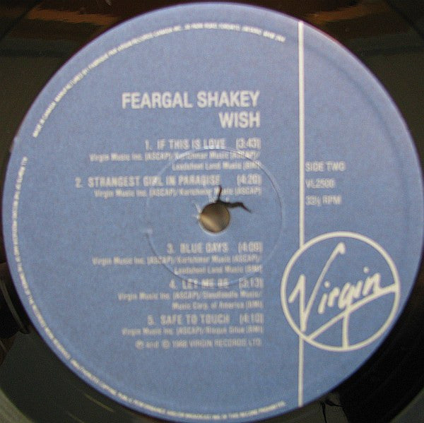 Feargal Sharkey : Wish (LP, Album)