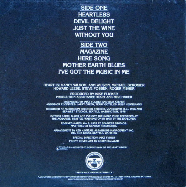 Heart : Magazine (LP, Album)