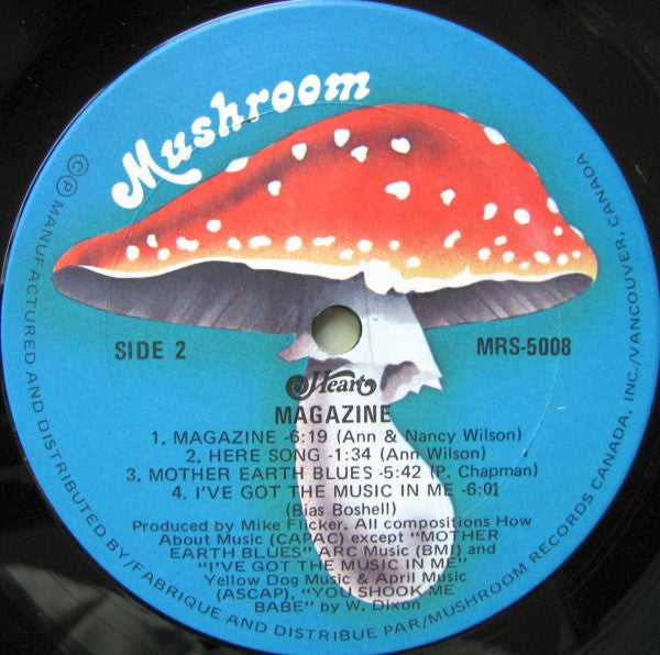 Heart : Magazine (LP, Album)