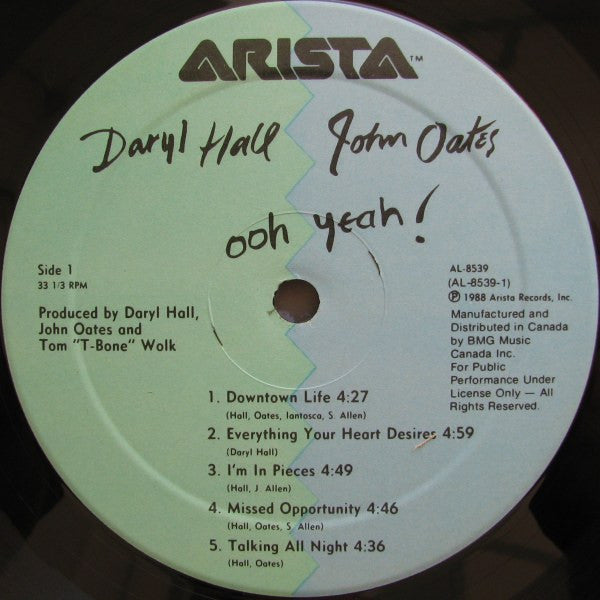 Daryl Hall John Oates* : Ooh Yeah! (LP, Album)