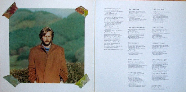 Eric Clapton : Behind The Sun (LP, Album, Cin)