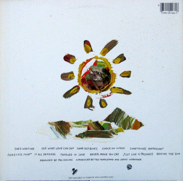 Eric Clapton : Behind The Sun (LP, Album, Cin)