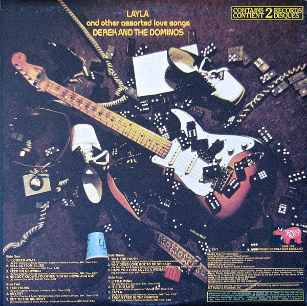 Derek & The Dominos : Layla And Other Assorted Love Songs (2xLP, Album, RE, Gat)