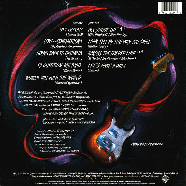 Ry Cooder : Get Rhythm (LP, Album)