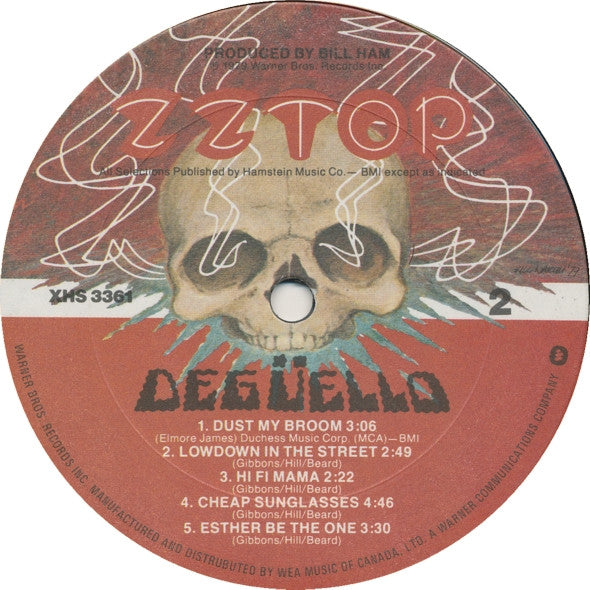 ZZ Top : Degüello (LP, Album)