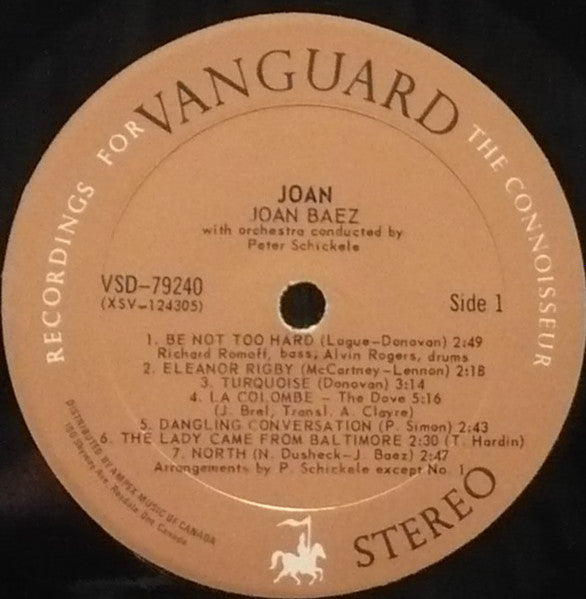Joan Baez : Joan (LP, Album)