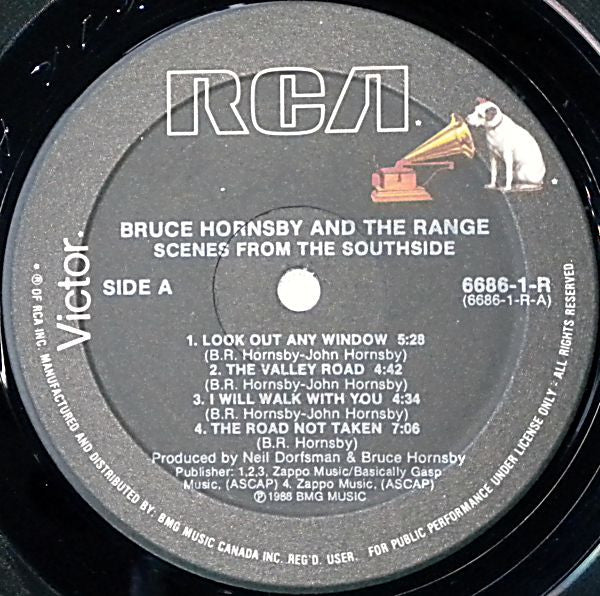 Bruce Hornsby And The Range : Scenes From The Southside (LP, Album)