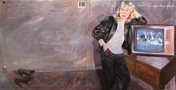 Joni Mitchell : Wild Things Run Fast (LP, Album, Gat)