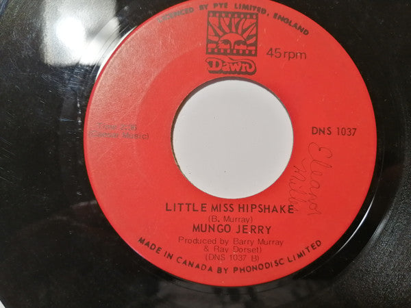 Mungo Jerry : Alright, Alright, Alright (7", Single)