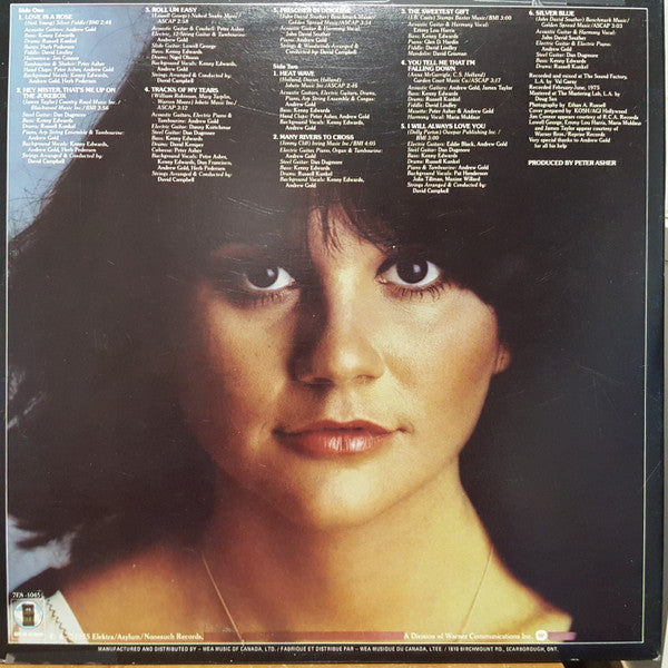 Linda Ronstadt : Prisoner In Disguise (LP, Album, Gat)