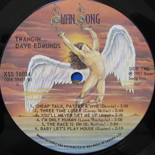 Dave Edmunds : Twangin... (LP, Album)