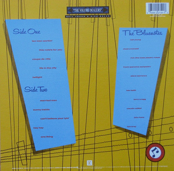 Neil Young : This Note's For You (LP, Album)