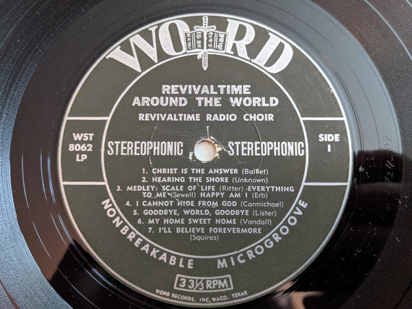 The Revivaltime Choir Directed By Cyril McLellan : Revivaltime Around The World (LP, Album)