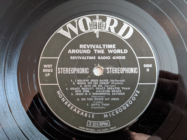The Revivaltime Choir Directed By Cyril McLellan : Revivaltime Around The World (LP, Album)