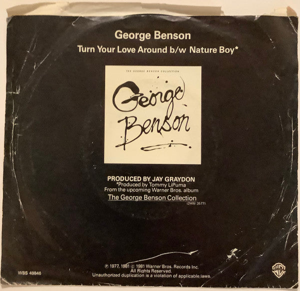 George Benson : Turn Your Love Around (7", Single)