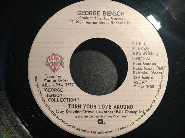 George Benson : Turn Your Love Around (7", Single)