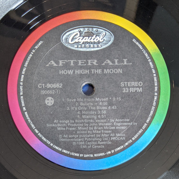 After All : How High The Moon (LP, Album)