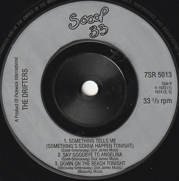 The Drifters : The Drifters (7", Album, Comp)