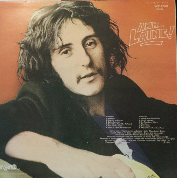Denny Laine : Ahh... Laine! (LP, Album)