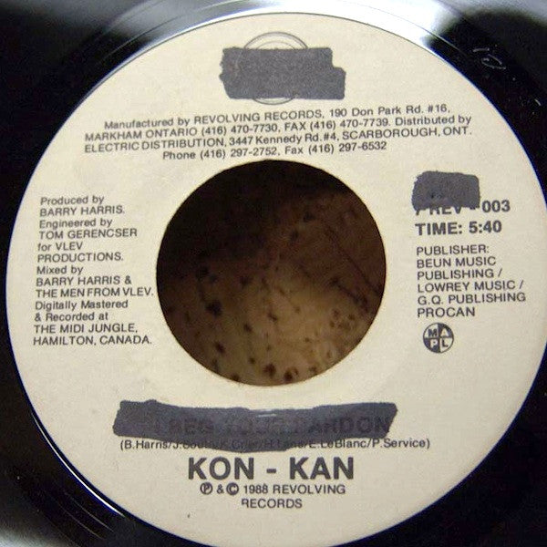 Kon Kan : I Beg Your Pardon (7")