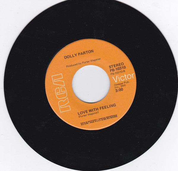Dolly Parton : The Seeker / Love With Feeling (7", Single)