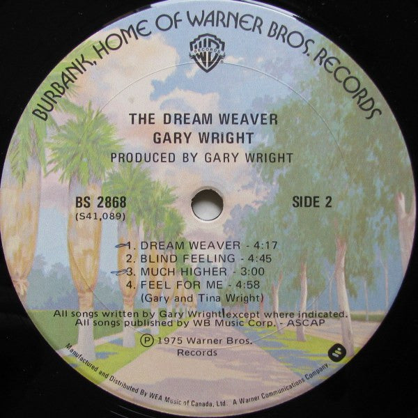 Gary Wright : The Dream Weaver (LP, Album)