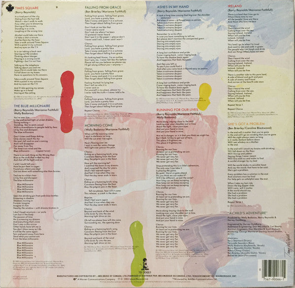 Marianne Faithfull : A Child's Adventure (LP, Album)