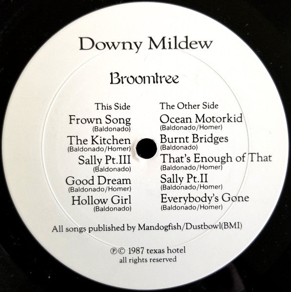 Downy Mildew : Broomtree (LP, Album)