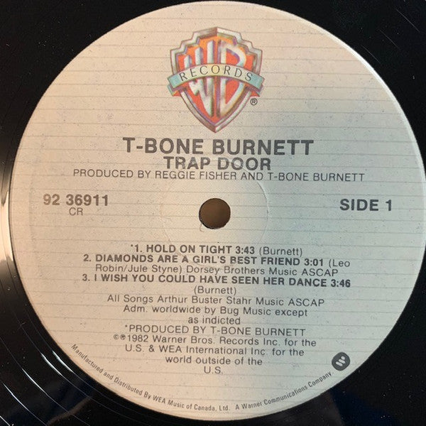 T-Bone Burnett : Trap Door (12", EP)