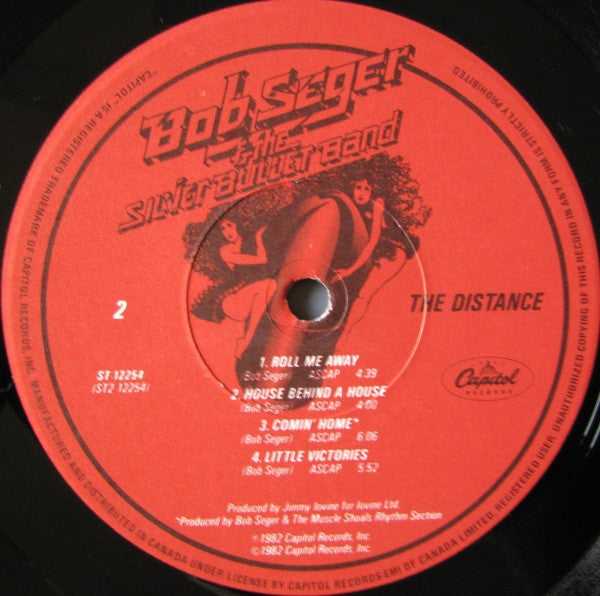 Bob Seger And The Silver Bullet Band : The Distance (LP, Album)