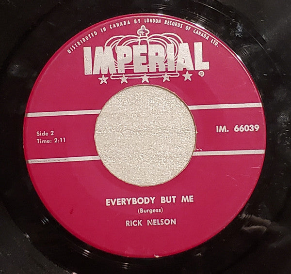 Ricky Nelson (2) : Lucky Star (7", Single)