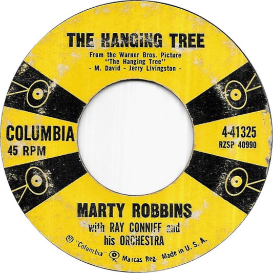Marty Robbins With Ray Conniff And His Orchestra* : The Hanging Tree (7", Single, Ter)