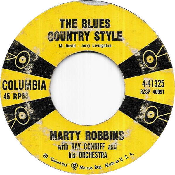 Marty Robbins With Ray Conniff And His Orchestra* : The Hanging Tree (7", Single, Ter)
