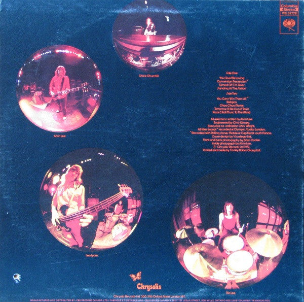 Ten Years After : Rock & Roll Music To The World (LP, Album, RE)