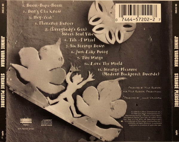 Jimmie Vaughan : Strange Pleasure (CD, Album)