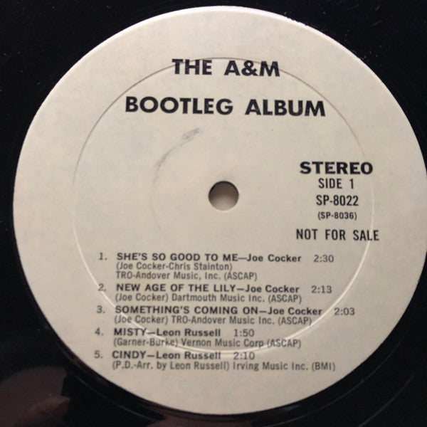 Various : The A&M Bootleg Album (2xLP, Comp, Promo)