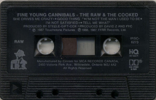 Fine Young Cannibals : The Raw & The Cooked (Cass, Album, Dol)