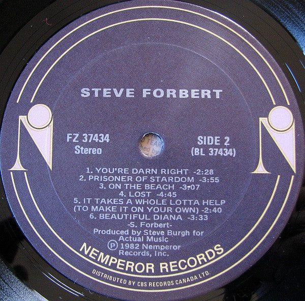 Steve Forbert : Steve Forbert (LP, Album)