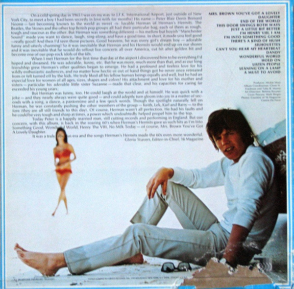 Herman's Hermits : 15 Greatest Hits (LP, Comp, RE, Gol)
