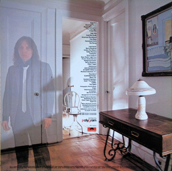Benny Mardones : Never Run Never Hide (LP, Album)