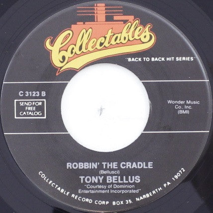 Donnie Brooks / Tony Bellus : Mission Bell / Robbin' The Cradle (7")
