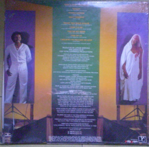 Yarbrough & Peoples : The Two Of Us (LP, Album)