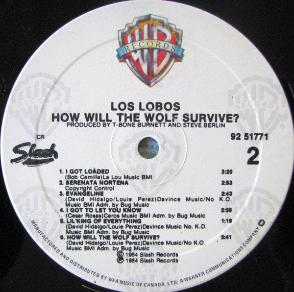 Los Lobos : How Will The Wolf Survive? (LP, Album)