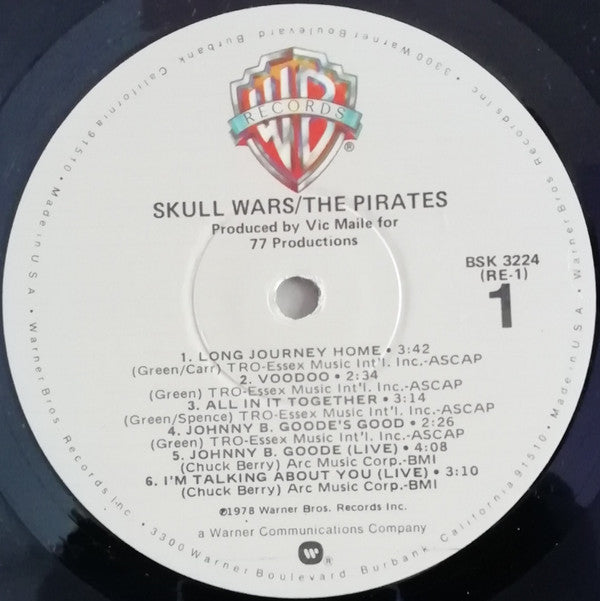 The Pirates (3) : Skull Wars (LP, Album, Win)
