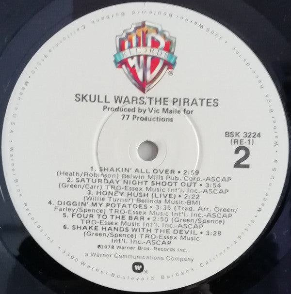 The Pirates (3) : Skull Wars (LP, Album, Win)