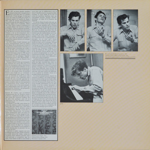 Johann Sebastian Bach - Glenn Gould : The Goldberg Variations (LP, Album, Gat)